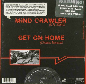 Vinyl Record Uncle Acid & The Deadbeats - Mind Crawler (7" Vinyl) - 2