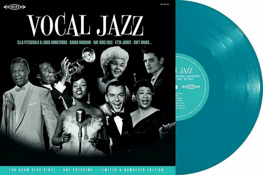 Vinyl Record Various Artists - Vocal Jazz (Blue Vinyl + CD) - 2