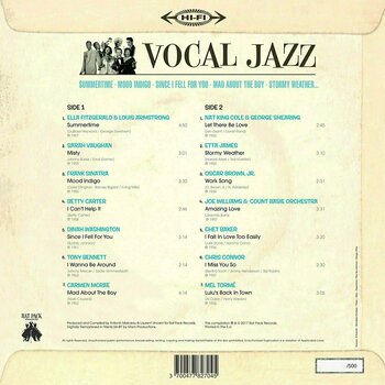 Schallplatte Various Artists - Vocal Jazz (Blue Vinyl + CD) - 3