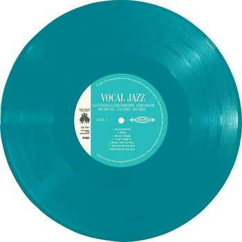 LP Various Artists - Vocal Jazz (Blue Vinyl + CD) - 4