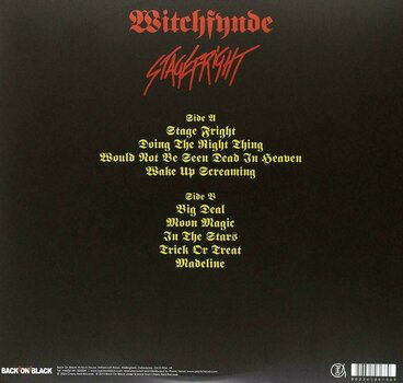 Vinylskiva Witchfynde - Stage Fright (LP) - 2