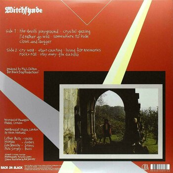Vinyl Record Witchfynde - Cloak And Dagger (LP) - 2