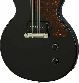 Elektromos gitár Gibson Les Paul Junior Ebony - 3