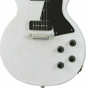 Електрическа китара Gibson Les Paul Special Tribute P-90 Worn White - 3