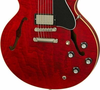 Félakusztikus - jazz-gitár Gibson ES-335 Figured Sixties Cherry - 3