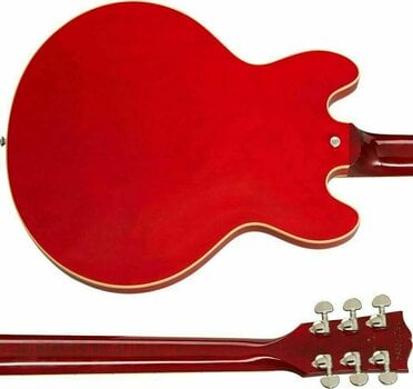 Félakusztikus - jazz-gitár Gibson ES-339 Cherry - 4