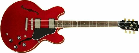 Halbresonanz-Gitarre Gibson ES-335 Satin Cherry - 2