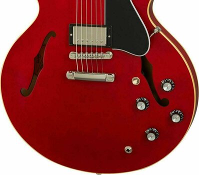 Semiakustická gitara Gibson ES-335 Satin Cherry - 3