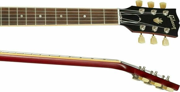 Gitara semi-akustyczna Gibson ES-335 Satin Cherry - 4