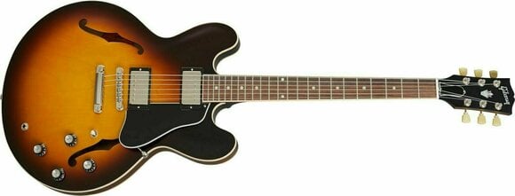 Gitara semi-akustyczna Gibson ES-335 Satin Vintage Burst - 2