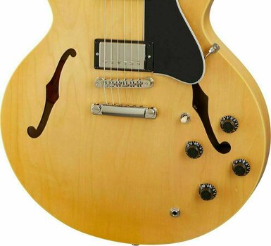 Halvakustisk gitarr Gibson ES-335 Satin Vintage Natural - 3