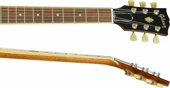 Semi-akoestische gitaar Gibson ES-335 Satin Vintage Natural - 5