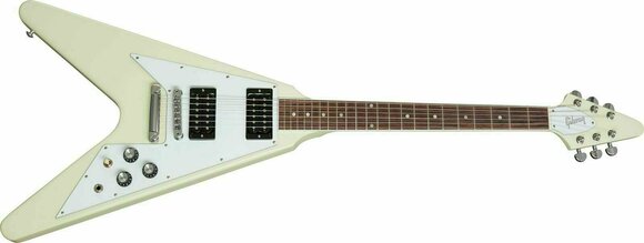 Electric guitar Gibson 70s Flying V Classic White - 2
