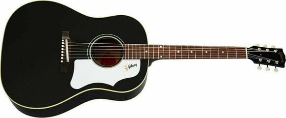 Guitare Dreadnought acoustique-électrique Gibson 60's J-45 Original Ebony - 2