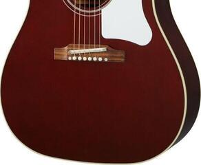 Dreadnought z elektroniką Gibson 60's J-45 Original Wine Red Dreadnought z elektroniką - 2