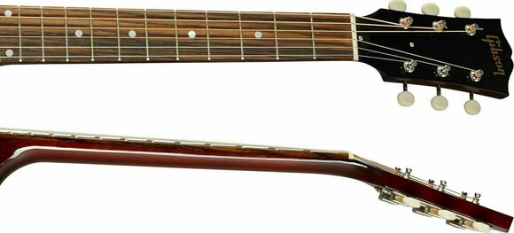 Elektroakustická gitara Dreadnought Gibson 60's J-45 Original Wine Red - 4