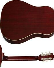 Dreadnought z elektroniką Gibson 60's J-45 Original Wine Red Dreadnought z elektroniką - 4