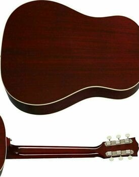 Elektroakustická gitara Dreadnought Gibson 60's J-45 Original Wine Red - 5
