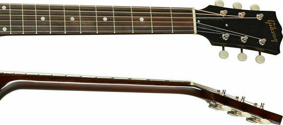 Guitare Dreadnought acoustique-électrique Gibson 60's J-50 Original Antique Natural - 4