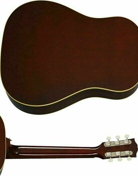 Guitare Dreadnought acoustique-électrique Gibson 60's J-50 Original Antique Natural - 5