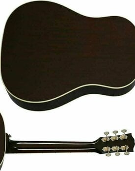 Guitare Dreadnought acoustique-électrique Gibson Southern Jumbo Original Vintage Sunburst - 5