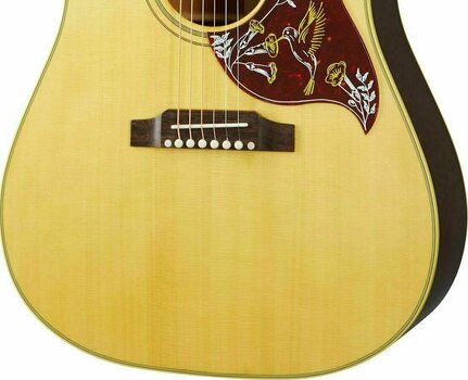 Dreadnought elektro-akoestische gitaar Gibson Hummingbird Original Antique Natural - 3