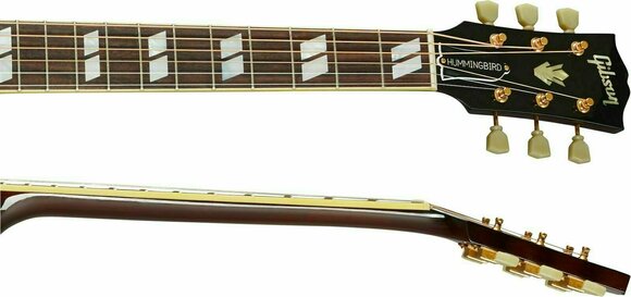 Dreadnought z elektroniką Gibson Hummingbird Original Antique Natural - 4