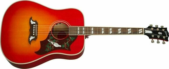 Dreadnought elektro-akoestische gitaar Gibson Dove Original Vintage Cherry Sunburst - 2