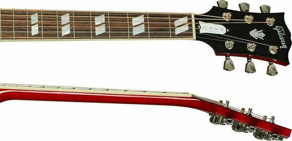 Elektroakustická gitara Dreadnought Gibson Dove Original Vintage Cherry Sunburst - 4