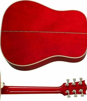 Elektroakusztikus gitár Gibson Dove Original Vintage Cherry Sunburst - 5