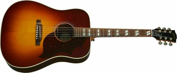 Guitare Dreadnought acoustique-électrique Gibson Hummingbird Studio RW Rosewood Burst - 2