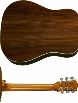 Guitare Dreadnought acoustique-électrique Gibson Hummingbird Studio RW Rosewood Burst - 5