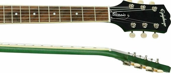 Electric guitar Epiphone SG Classic Worn P-90s Inverness Green - 4