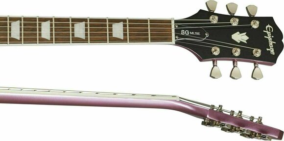 Guitare électrique Epiphone SG Muse Purple Passion Metallic - 4