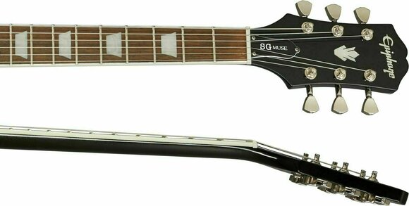 Elektrische gitaar Epiphone SG Muse Jet Black Metallic - 4