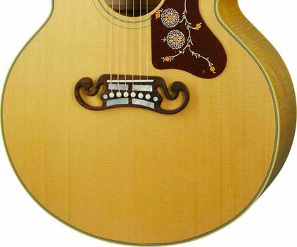 Guitare Jumbo acoustique-électrique Gibson SJ-200 Original Antique Natural - 3