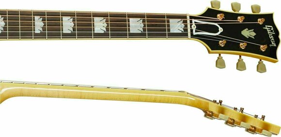 Guitare Jumbo acoustique-électrique Gibson SJ-200 Original Antique Natural - 4