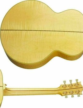 Guitare Jumbo acoustique-électrique Gibson SJ-200 Original Antique Natural - 5