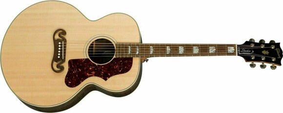 elektroakustisk guitar Gibson SJ-200 Studio WN Antique Natural - 2