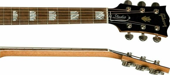 Guitare Jumbo acoustique-électrique Gibson SJ-200 Studio WN Antique Natural - 4
