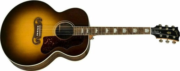 Jumbo elektro-akoestische gitaar Gibson SJ-200 Studio WN Walnut Burst - 2