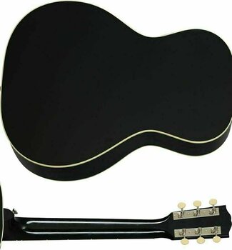 Elektroakusztikus gitár Gibson L-00 Original Ebony - 4