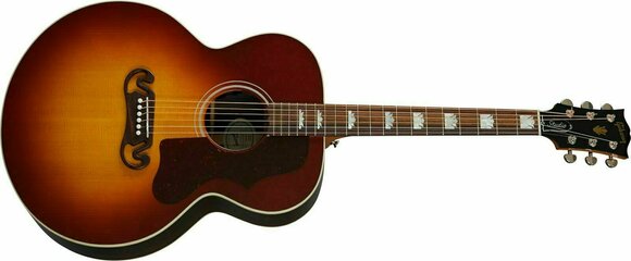 electro-acoustic guitar Gibson SJ-200 Studio RW Rosewood Burst electro-acoustic guitar - 2