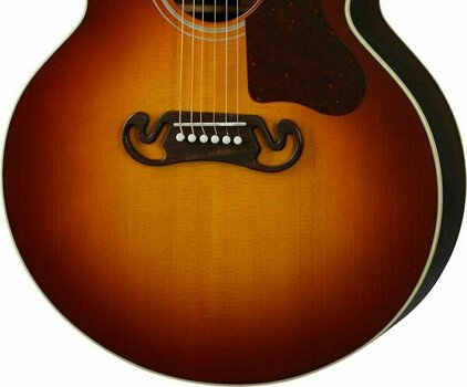 electro-acoustic guitar Gibson SJ-200 Studio RW Rosewood Burst electro-acoustic guitar - 3