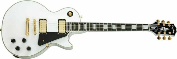 Elektrische gitaar Epiphone Les Paul Custom Alpine White - 2