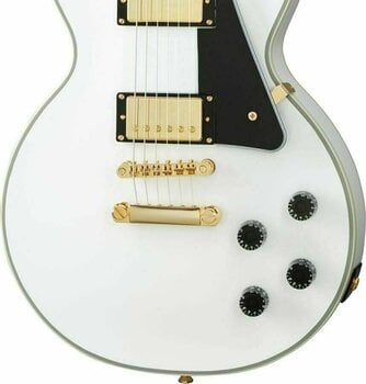 Електрическа китара Epiphone Les Paul Custom Alpine White - 3