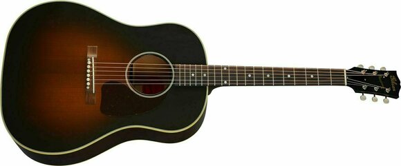 Guitare Dreadnought acoustique-électrique Gibson 1942 Banner J-45 Vintage Sunburst - 2