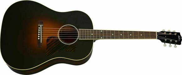 Dreadnought elektro-akoestische gitaar Gibson 1934 Jumbo Vintage Sunburst - 2