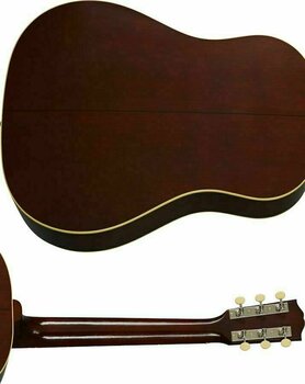 Guitarra dreadnought Gibson 1936 J-35 Vintage Sunburst - 5