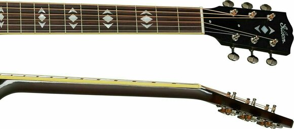 Chitarra Acustica Jumbo Gibson 1936 Advanced Jumbo Vintage Sunburst - 4